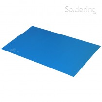 Disipatívna dvojvrstvová guma Statfree® T2 Plus, modrá, rohož, 1,5mmx0,6mx0,9m, 66444
