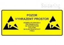 Označenie EPA - PVC samolepka 420 x 220 mm, český text