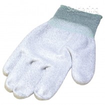 ESD rukavice s povrchovou úpravou dlane, biele, veľkosť XL, 221511