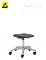 Clean room ESD pracovná stolička Pu-Soft Touch C-WG141AP
