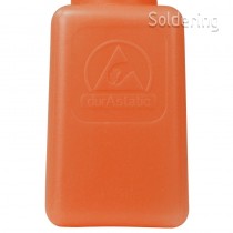 ESD dávkovacia fľaštička One-Touch durAstatic®, oranžová, nápis "Acetone", 180ml, 35271