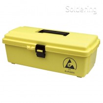 ESD box na náradie durAstatic®, žltý, 370x190x135mm, 35870
