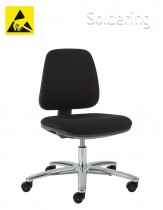 ESD pracovná stolička Standard, PC, ESD2, A-VL1013AS