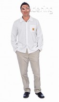 ESD košeľa CX40, 34% bavlna, farba biela