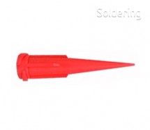 Dávkovací hrot plastový, červený, 0,25mm, kaliber 25G