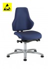 ESD pracovná stolička LEAN, AS2, ESD5, A-LE1462HAS modrá