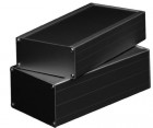 Hliníkové puzdro EG1s, 131023, 168 x 103 x 42 mm, čierne