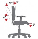 Mechanizmus ASX - nezávislé nastavenie sklonu a výšky operadla a sklonu sedadla