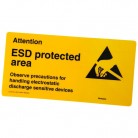 DESCO Europe - Výstražný štítok EPA, lepiaci, 100x50mm, 229125