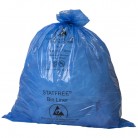 DESCO Europe - ESD vrecia na odpadky, 660x750mm, 50l, modré, 100ks / bal, 239220