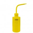 Disipatívna fľaša s tryskou durAstatic®, 240ml, žltá s nápisom "DI WATER", 35791
