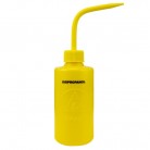 Disipatívna fľaša s tryskou durAstatic®, 475ml, žltá s nápisom "ISOPROPANOL", 35795