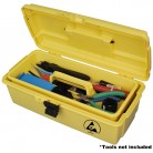 ESD box na náradie durAstatic®, žltý, 370x190x135mm, 35870