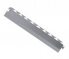 OEM PR - ESD PVC dlažba - bočná časť, 110x490x6,5mm, tmavo šedá, štruktúrovaný, protišmykový povrch