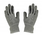 OEM PR - ESD pracovné rukavice StaticTec, z nylonu s uhlíkom, šedej, veľkosť L, 10 párov/bal