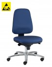 ESD pracovná stolička Standard, AS3, ESD5, A-VL1113AS, modrá