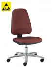 ESD pracovná stolička Standard, AS3, ESD5, A-VL1113AS, červená