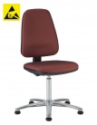 ESD pracovná stolička Standard, AS3, ESD5, A-VL1663HAS, červená