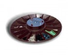  - Náhradný tanier do karuselov, čierny, 450mm, ESD