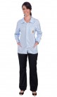 ESD košeľa CX40, 34% bavlna, farba svetlá modrá, za príplatok je možné objednať aj ďalšie varianty (dámsky strih, výstrih do V)