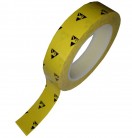  - ESD páska s logom NTD-730P, 25 mm, žltá