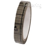 ESD lepiaca páska Wescorp , s vodivou mriežkou a ESD symboly, celulózová, 18mmx36m, 242235