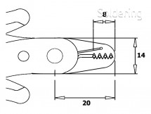 Odizolovacie kliešte / nožnice SF 30
