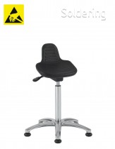 ESD pracovná stolička Sit-stand Pu-Soft A-TL153HAP