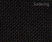 ESD čalúnenie, farba čierna