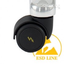 Clean room ESD pracovná stolička Standard, TS, POLISTAT 1104, C-VL1117AS