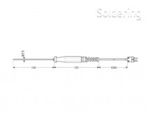 Zapichovací snímač pre mäkká plastická media, Greisinger GES 130, 100960