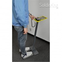 Dvojitý tester obuvi a náramkov Combo Tester X3, duálny nášľapná doska a stojan, 10mm adaptér, 19288