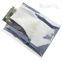 ESD tienecie sáčok s vnútorným plášťom, 75x125mm, bez zipsu, 100ks, 201015
