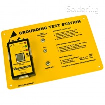 Tester ESD zápästných náramkov, s nástennou doskou, 222506