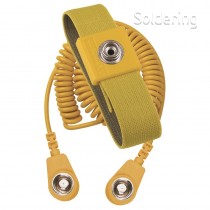 ESD uzemňovací náramok, elastický, 10mm / 10mm, 2m, sada, 229830