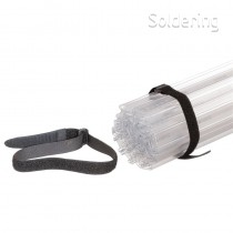 Vodivý remienok so suchým zipsom, čierny, 45cm, 243320