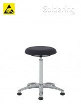Clean room ESD pracovná stolička POLISTAT 1104 C-KGT144HA