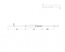 Zapichovací snímač pre mäkká plastická médiá, 4vodič, Greisinger GES 401, 100680