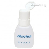 ESD dávkovacia fľaštička Twist-Lock, biela, nápis "Alcohol", 240ml, 35216