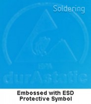 ESD dávkovacia fľaštička One-Touch durAstatic®, modrá, 120ml, 35282