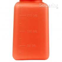 ESD dávkovacia fľaštička durAstatic®, bez viečka, oranžová, nápis "Acetone", 120ml, 35492