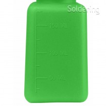 ESD dávkovacia fľaštička One-Touch durAstatic®, zelená, nápis "Acetone", 180ml, 35274