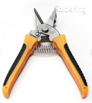 Štiepacie kliešte Splice Tools pre SMT pásky s referenčnými kolíkmi, oranžové úchyty