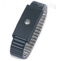 ESD uzemňovací náramok, kovový, L, 4mm, 229615