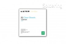 Termofólia pre vákuové tvárnenie Clear Sheet, transparentné, 20ks