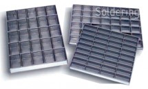 Vnútorné priehradky do zásuviek MOD40, 16 priehradok 57x81mm