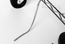 ESD SMT drôtený regálový vozík, 1 samostatná polica, 2 dvojité police, 457 x 907 x 940 mm