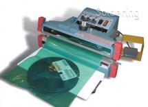 Automatická dvojitá zváračka sáčkov a fólií, 300mm, 10mm