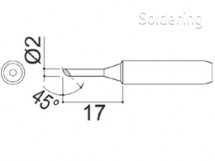 Spájkovací hrot 900M-T-2CF