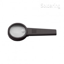 Ručná lupa s plastovou šošovkou, 3x, 50mm